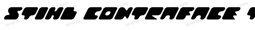 STIHL Contraface Tex字体转换